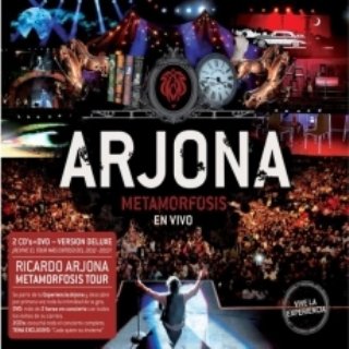 Album Metamorfosis en vivo de Ricardo Arjona
