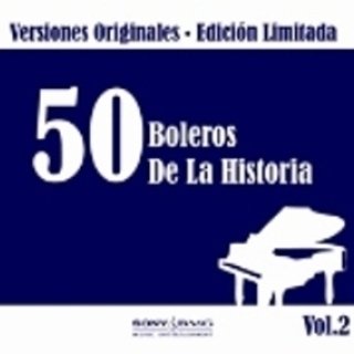 Carátula de 50 Boleros de la Historia Vol.2