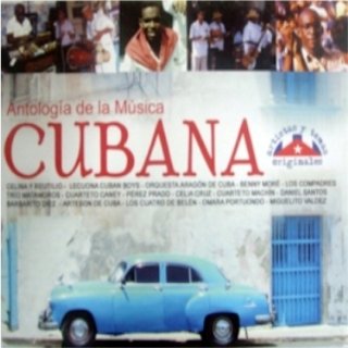 Carátula de Antología de la Música Cubana