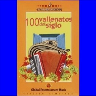 Carátula de 100 Vallenatos del Siglo