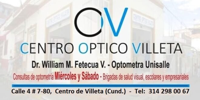 Banner Centro Óptico Villeta